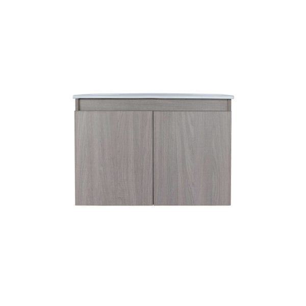 HCG Hilton LCA8056WH DK Wall Hung Bathroom Lavatory Cabinet